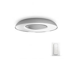 Philips Lighting Hue Still, Lampada da Soffitto LED Connessa, 32 W, Alluminio, 39.1 X 39.1 X 7.1 Centimeters, 3261348P7