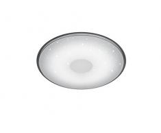 Trio 628513001 Shogun Plafoniera LED, 1x30 Watt, Bianco, 42.5 cm, acrilico