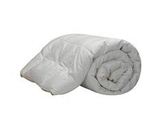Pikolin Home -Piumone / trapunta in piumino doca 98%, Antiacaro, fodera 100% satin di cotone, 200 gr/m², 240 x 220 cm, Letto da 160. Tutte le misure