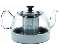 IBILI 621912 - Teiera in Vetro con Filtro, Adatta a Piano di Cottura a induzione, 1.200 ml