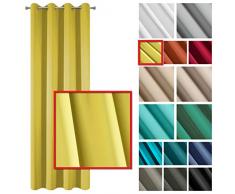 Eurofirany ZAS/Logan/MUSZ Tenda, Poliestere, Senape Gialla, 135 x 250 cm