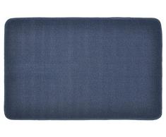 deco-mat 300073 Antiscivolo e Lavabile, Ideale per Il Bagno o la Cucina, 50 x 80 cm, Blu Scuro