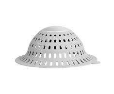 InterDesign 22810EU Metro Ultra Protettore Scarico Box Doccia, Aluminum, Gray/Silver, 11.8 x 11 x 4.44 cm