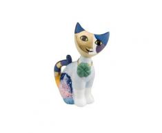 Goebel - Statuetta di Gatto, in Porcellana, Multicolore, 8 cm