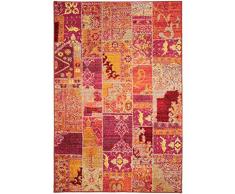 benuta Moderner Teppich fÃ¼r Wohn-und Schlafzimmer Tappeto, Fibra Sintetica, Rosa, 120 x 180 cm