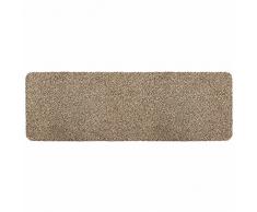 JVL Tanami 2-Tone Fleck barriera Runner zerbino, 80Â cotone/20% Sintetico/Gel Backing, Beige, 50Â x 150Â x 0.5Â cm