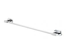 Tiger Lucca Portasciugamani, Acciaio Inox, Cromato, 60 x 4 x 6,4 cm