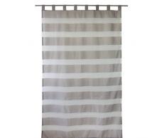 GÃ¶zze, Tenda con Passanti, Effetto Seta, Beige (Beige), 140 x 255 cm