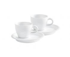 Kahla - Set di 2 tazzine da caffÃ¨ Sommelier Espresso, colore: Bianco