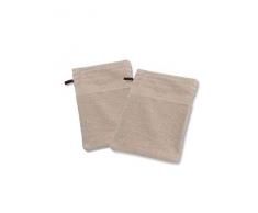 Tom Tailor 100111/900/770 - Telo da Doccia in Spugna, in Tinta Unita, Cotone, Sabbia, 16 x 22 cm