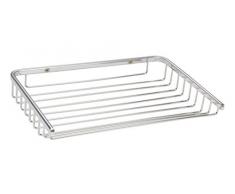 Wenko 15182100 Mensola Esclusiva in Cromo, 28x3,5x18,5 cm