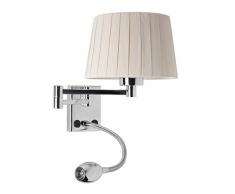 SUL ARM â Applique con braccio da lettura LED, colore cromo