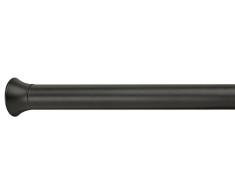 Umbra 244925-038 Chroma Bastone a Pressione per Tenda, Diametro 2.22 cm, 137.1 x 228.6 cm, Nero