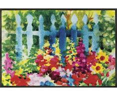 Wash&Dry Mare di Fiori Zerbino, Acrilico, Bunt, 50 x 75 x 0.7 cm