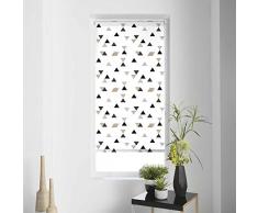 store dintérieur Tenda Avvolgente Imp. Poliestere NY Rame, Senza Colore, 45 x 180 cm