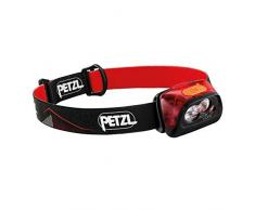Petzl Actik Core, Lampada Frontale Unisex Adulto, Rosso, UNI