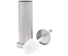 Collezione di accessori da bagno classici tondi AmazonBasics - portascopino