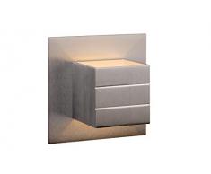 Lucide 17282/11/12 - Applique Bok 69, 40 W, esclusiva, 1 x G9 230 V, cromato opaco