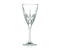 RCR - Bicchieri in Cristallo Chic Luxion da Vino, da Whisky e da Champagne, Cristallo, Trasparente, 360 m