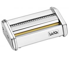 Laica APM0060 Rullo da Taglio Doppio per Macchina della Pasta, Alluminio, Argento, 17.6x10.8x5.2 cm
