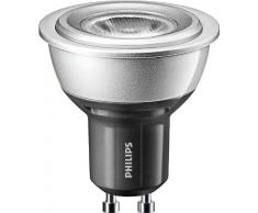 Philips Master LEDspot MV - Faretto LED con riflettore integrato, 4 W (come 35 W), luce calda (830), GU10, 25Â°, ad intensitÃ variabile, 230-240 V, 50 mm