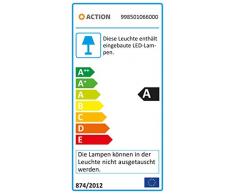 WOFI Lampada da soffitto Integriert, 18 W, Bianco, Ø: 34 cm