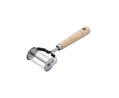 Kitchen Craft World of Flavours grande taglia ravioli, Acciaio inossidabile, Silver/Beige, Large (5.5 cm/2 inch)