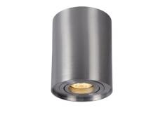 Lucide 22952/01/12 - Faretto cilindrico, diameto 9 cm, altezza 12 cm, GU10, in alluminio