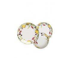 Tognana Metropolid Servizio tavola 18 Pezzi Metropolis Cordoba, Porcellana, Multicolore, 1