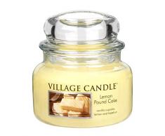 Village Candle 106311388 Lemon Pound Cake Vaso Piccolo, Giallo, 10.2 x 10.1 x 10.6 cm