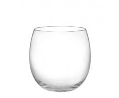 H&h set 6 bicchieri in vetro bubbly vino cc 320