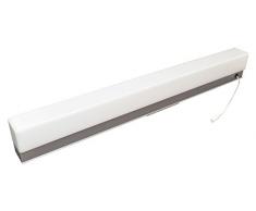TIBELEC, Lampada LED da parete con interruttore a tirante, 10,0 W