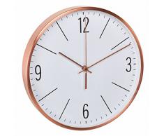 TFA Dostmann Orologio da Parete con Cornice in Rame, Rame, 30Â x 4Â x 30Â cm