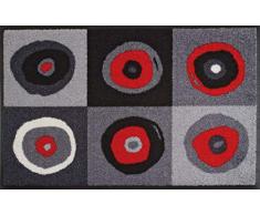 Wash+Dry - Tappeto Sergej Grey 50x75, Grigio