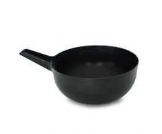 BIOBU by EKOBO 68760Â Pronto Multifunzione Ciotola L Black, Fibra di bambÃ¹/Resina di melammina, 35Â x 25,5Â x 14Â cm