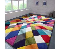 Flair Rugs Tappeto, Polipropilene, Multicolore, 80 cm x 150 cm