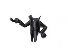 Monkey Business Mr. Brooman Accessorio Scopa, Plastica, Nero