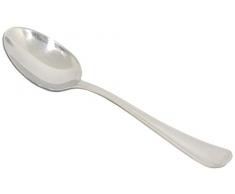 Viscio Trading 50907 Cucchiaino Caffe Inglese, Acciaio, Argento