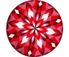 Grund Wings of Joy Tappeto per Il Bagno, Poliacrilico Supersoft, Rosso, 100 cm