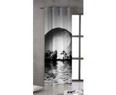 TSUKI Tenda confezionata Yakan con Occhielli Metallici 150Â x 260Â Zen, Chillout, Giapponese