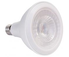 Müller-Licht Lampada con riflettore a LED PAR38 - 15 W sostituisce 75 W - E27 - luce bianca calda - 2700 K - plastica - bianco