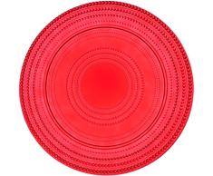 Bitossi Home Vassoio Tondo, Cm 31, Linea Pois, Rosso
