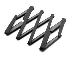 Joseph Joseph Stretch Sottopentola in silicone, fino a 55 cm, Nero