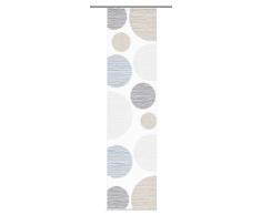 Home fashion Borden Tenda a Pannello, Poliestere, Stone, 245 x 60 cm