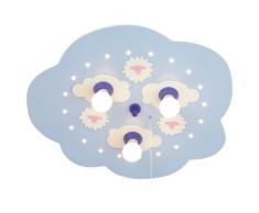 Elobra Lampada da soffitto E14, Blu Chiaro