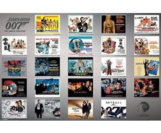1art1 James Bond 007-23 Film, Licenza di Uccidere A Skyfall Poster Stampa (91 x 61cm)
