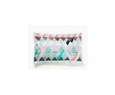 Desigual Pillow Nordic Mood Cuscino Rettangolare Fibre Sintetiche Rosa Pallido 50Â x 80Â cm