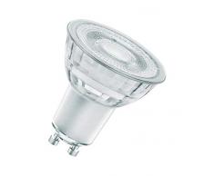 OSRAM Spot PAR16 Lampadina LED, 4.4 W Equivalenti 50 W, Attacco GU10, Luce Calda 2700K, Confezione da 1 Pezzo