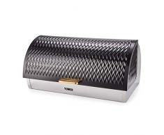 TOWER Cestino per Pane, Nero, Taglia Unica