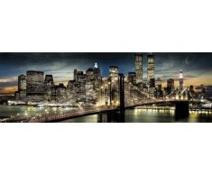 1art1, Empire, 173232, Poster, Motivo: New York Di Notte, 158 X 53 Cm